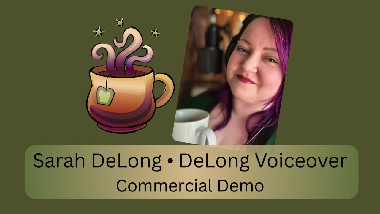 DeLong Voiceover • Commercial Voice Actor • Warm Engaging