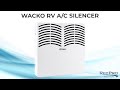 WackO RV A/C Silencer