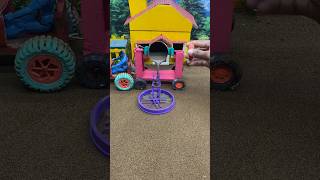Mini Cement Mixer Magic 🏗️✨ | DIY Tractor Construction in Action!#minitractor #diyproject #diy #1m