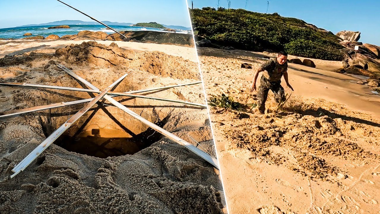 FIZ UMA ARMADILHA PARA CAPTURAR O MARINHEIRO