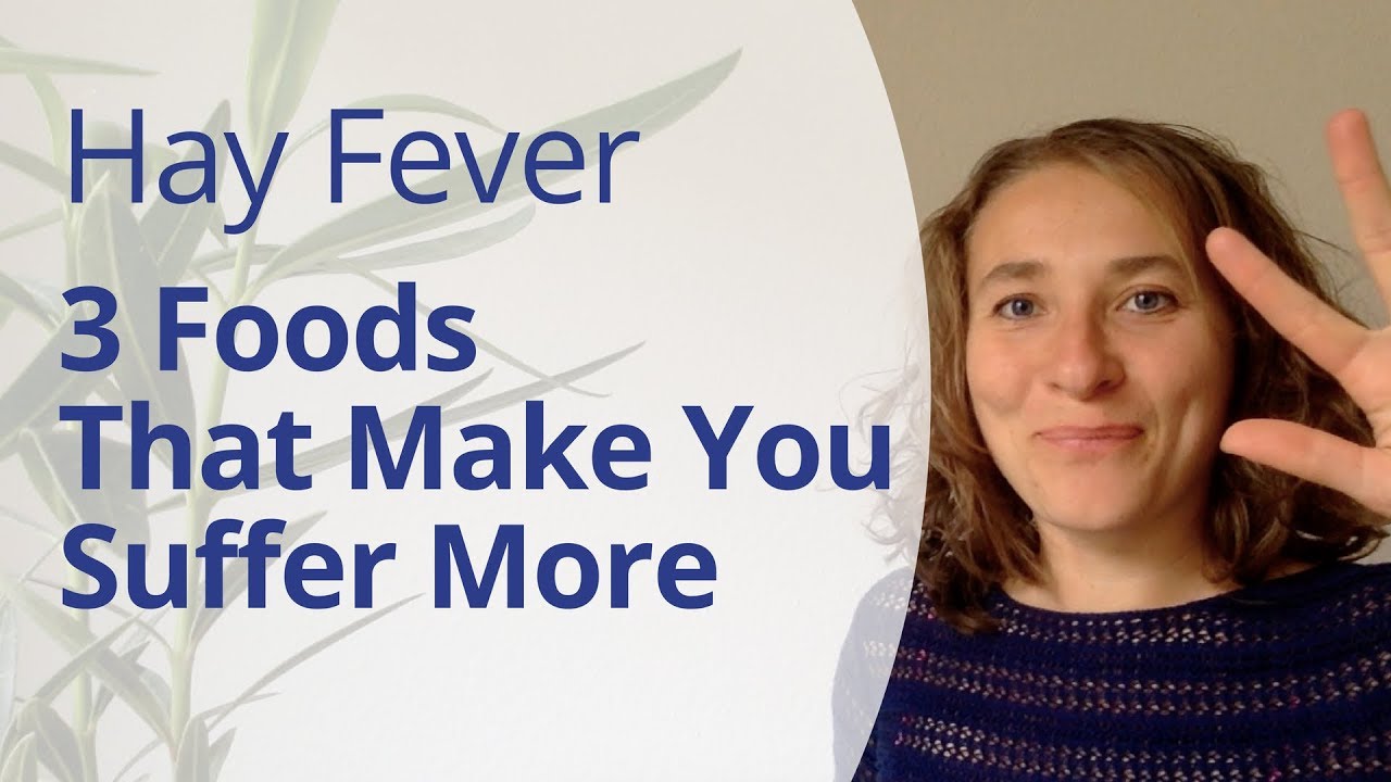 Stop Eating These 3 Foods to Relieve Your Hay Fever, Pollen or Ragweed