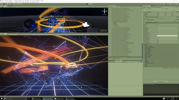 Unity - Ultimate VFX || Particle Plexus & Graviton [Editor] (4k, 60fps)