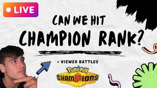 Can We Reach Champion Rank | Pokemon Champions VGC Ladder