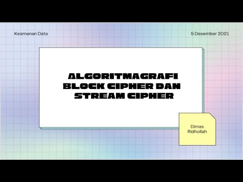 Video: Apa itu cipher blok modern?