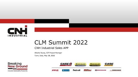 Case: CNHi – Creating Exceptional Customer Experience with a Cross-Functional Sales Solution