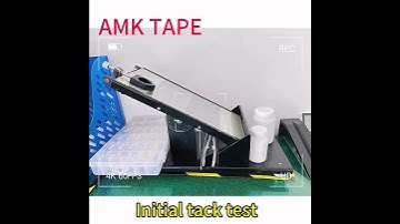 AMK double sided tapes adhesion test