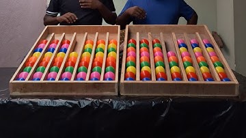 Ball puzzle game sorting very smooth play two players || LKR Food Challenge