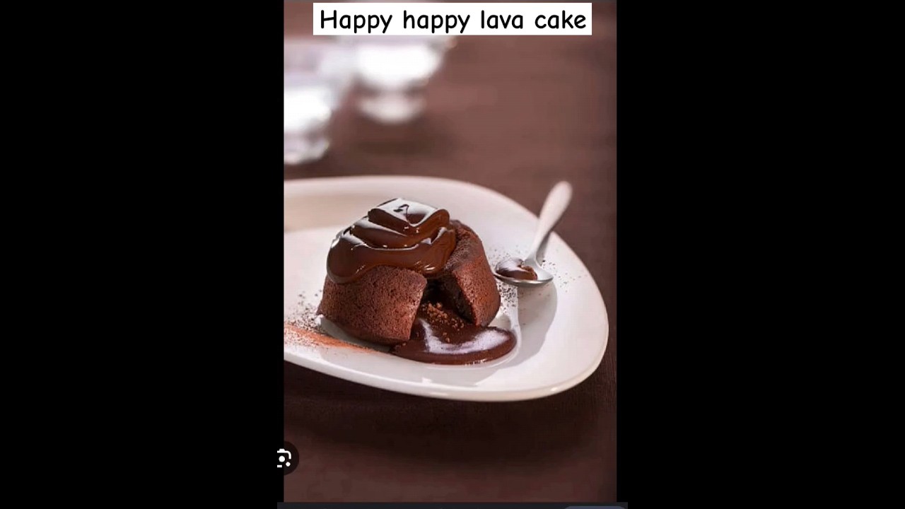 happy happy biscuit choco lava cake
