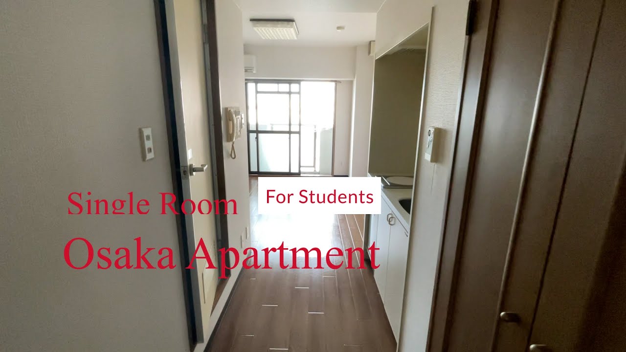 Osaka Apartment For Students (Single room) Renting Apartment in Osaka