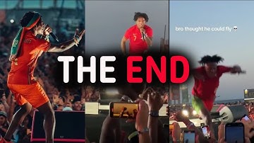 IShowSpeed Jumps Into the Crowd During the Rolling Loud Concert and What Happen After that was funny