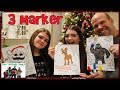 Family 3 Marker Challenge / That YouTub3 Family