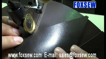 Double Needle Roller Feed Post Bed Split Needle Bar Sewing Machine with Automatic Thread Trimmer and