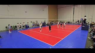 2025 OVR WinterFest | Elite Juniors 13-3 vs. CYVBC Surge 13 Grey | Match 2: Set 2