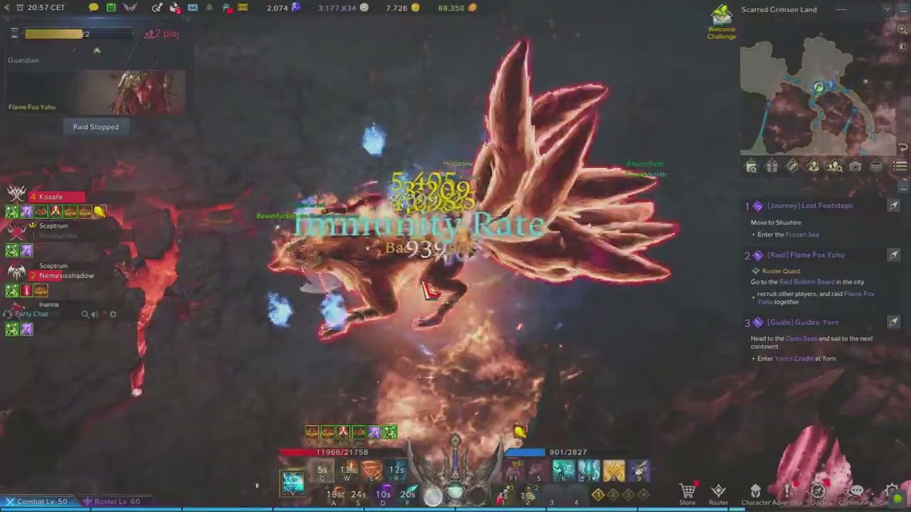 Lost Ark || Guardian Raid || Flame Fox Yoho || Remaining Energy Deathblade