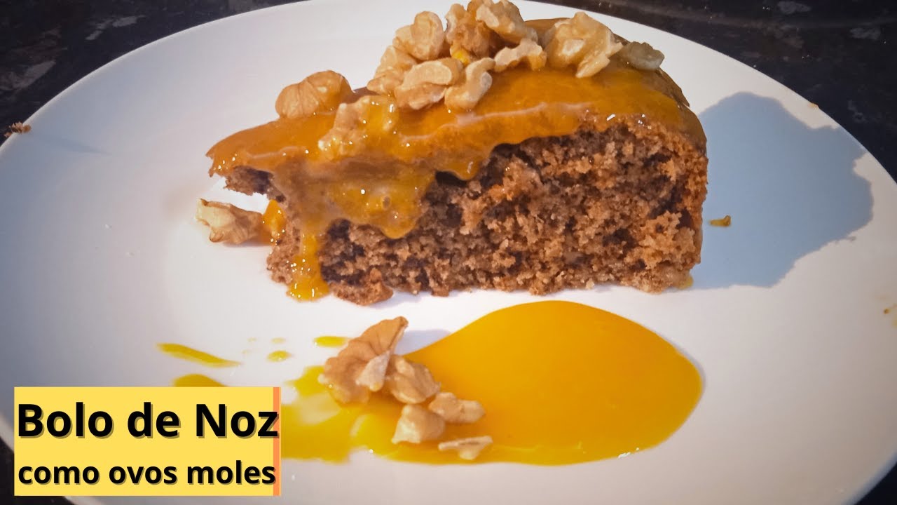 Bolo De Noz Com Ovos Moles Receita Portuguesa YouTube bolo-de-noz-com-ovos-moles-receita-portuguesa-youtube