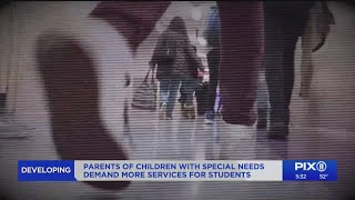 Parents demand more services for students with special needs
