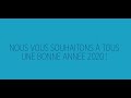 Voeux axe informatique 2020