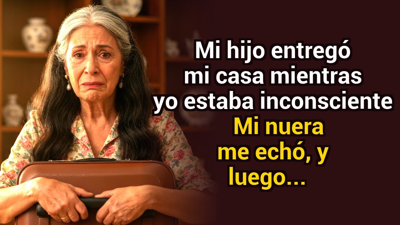 Mi hijo cedió mi casa mientras yo estaba inconsciente — mi nuera me ordenó salir, luego…