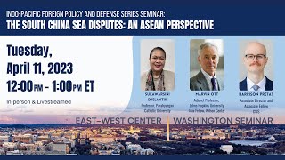 The South China Sea Disputes: An ASEAN Perspective