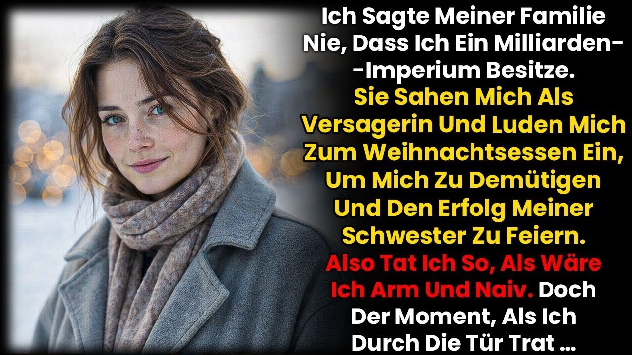 Ich Sagte Nie, Dass Ich Ein Milliarden-Imperium Besitze – Meine Familie Sah Mich Als Versager