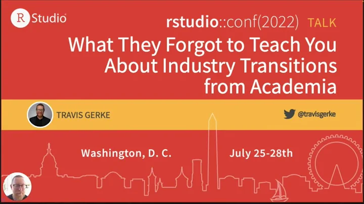 Travis Gerke | What they forgot to teach you about industry transitions from academia (WTF AITA)