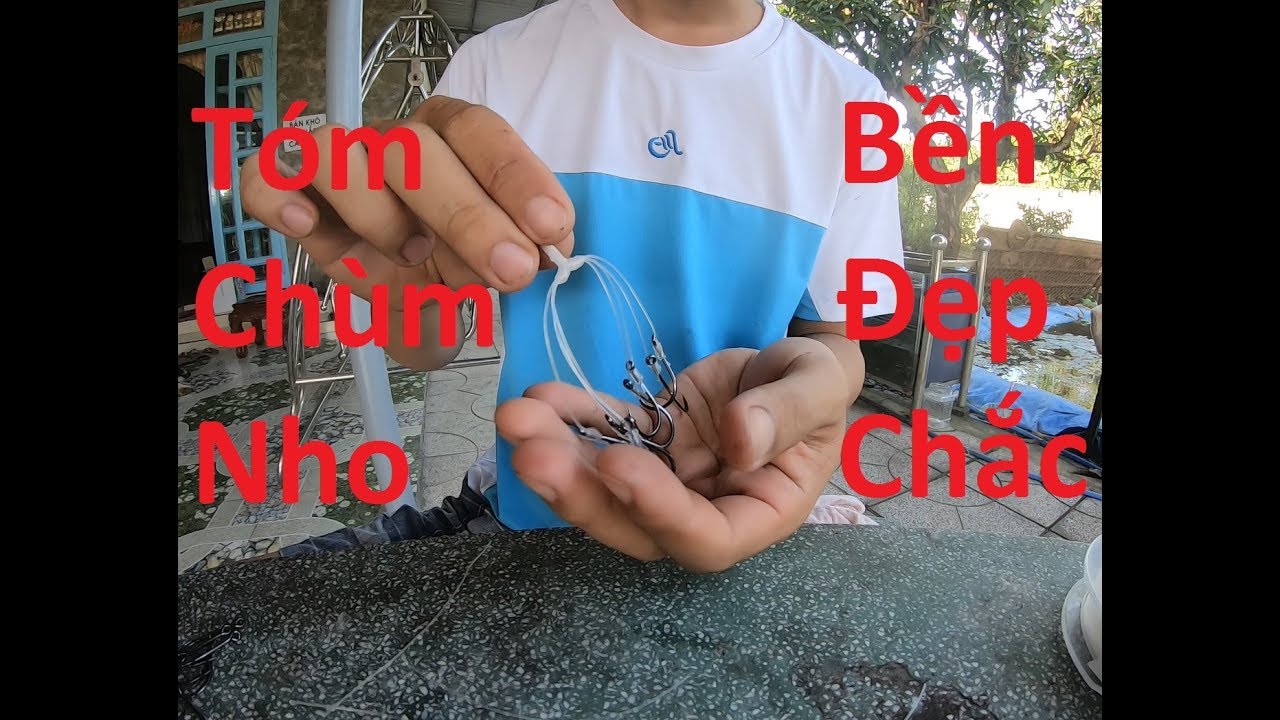 Tóm Chùm Nho câu cá tra bền đẹp, chắc chắn, tiết kiệm! - youtube