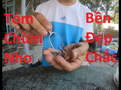 Video Tóm Chùm Nho câu cá tra bền đẹp, chắc chắn, tiết kiệm! - youtube