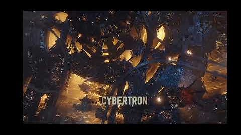 BUMBLEBEE 2018: CYBERTRON WAR SCENE with Transformers the movie 1986 opening