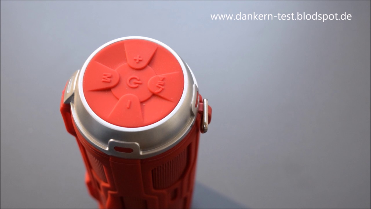 Smart Outdoor Bluetooth Lautprecher "DJ Roxxx Active"Sharon Leicke Produkttest DanKern