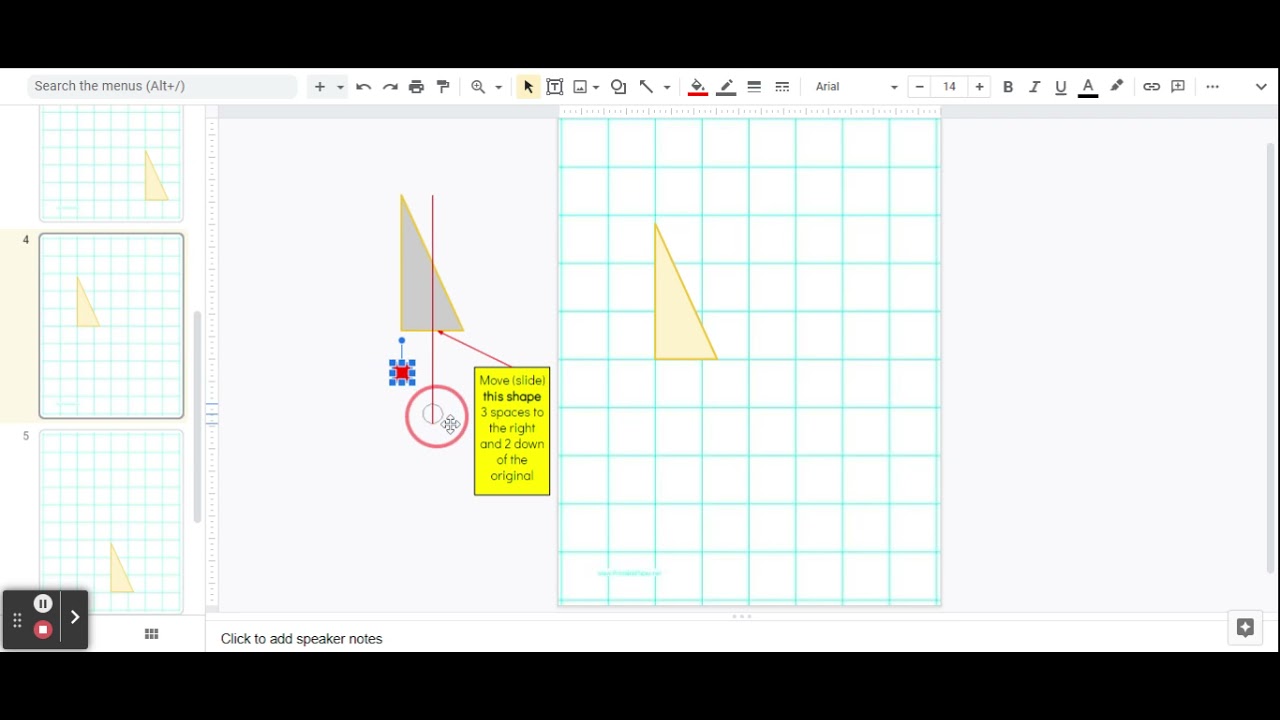 Transformations - Translation - Google Slides - YouTube