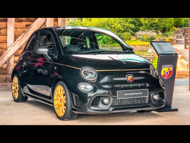 2021 Abarth 595 Scorpioneoro Is a Limited Affair Tiny Hot Hatch -  autoevolution