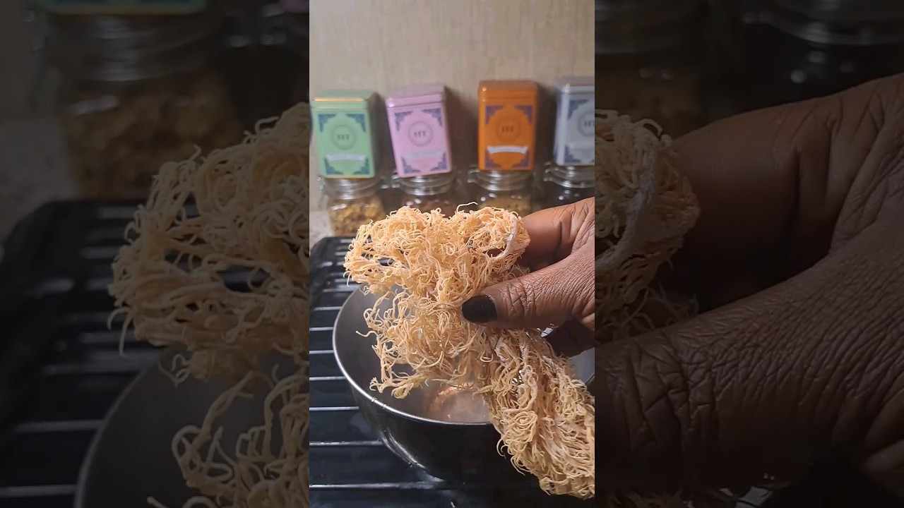 I WILL SHOW YOU HOW TO PROPERLY CLEAN YOUR SEAMOSS & MAKE SEAMOSS GEL