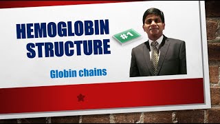 Hemoglobin structure: Globin chains:  biochemistry