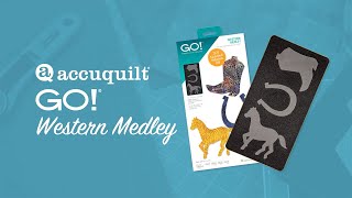 Make country chic home decor with the GO! Western Medley Die!