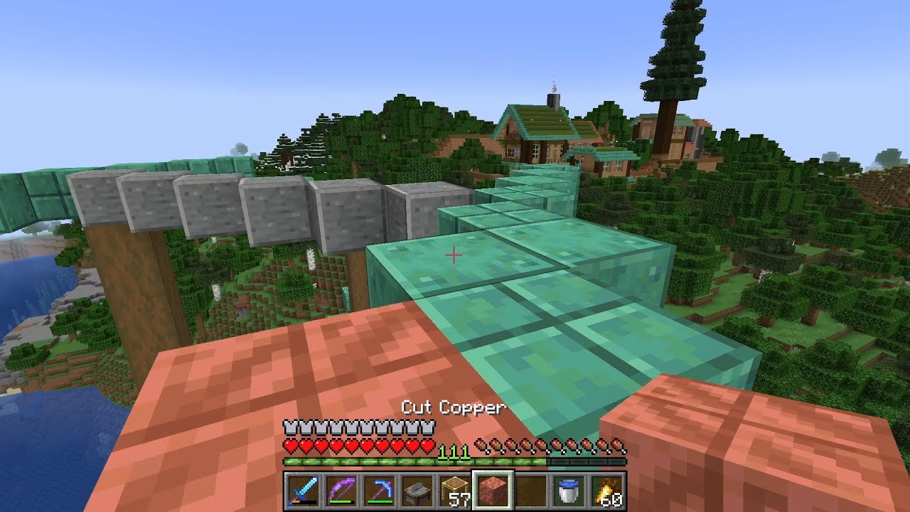 Late-Game Minecraft 560 :: Halfway Through the Copper Arch - YouTube