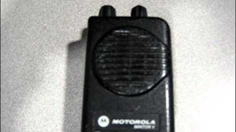 Motorola Minitor V Alert Music 2