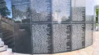 San Juan Puerto Rico Wall of Remembrance Monument