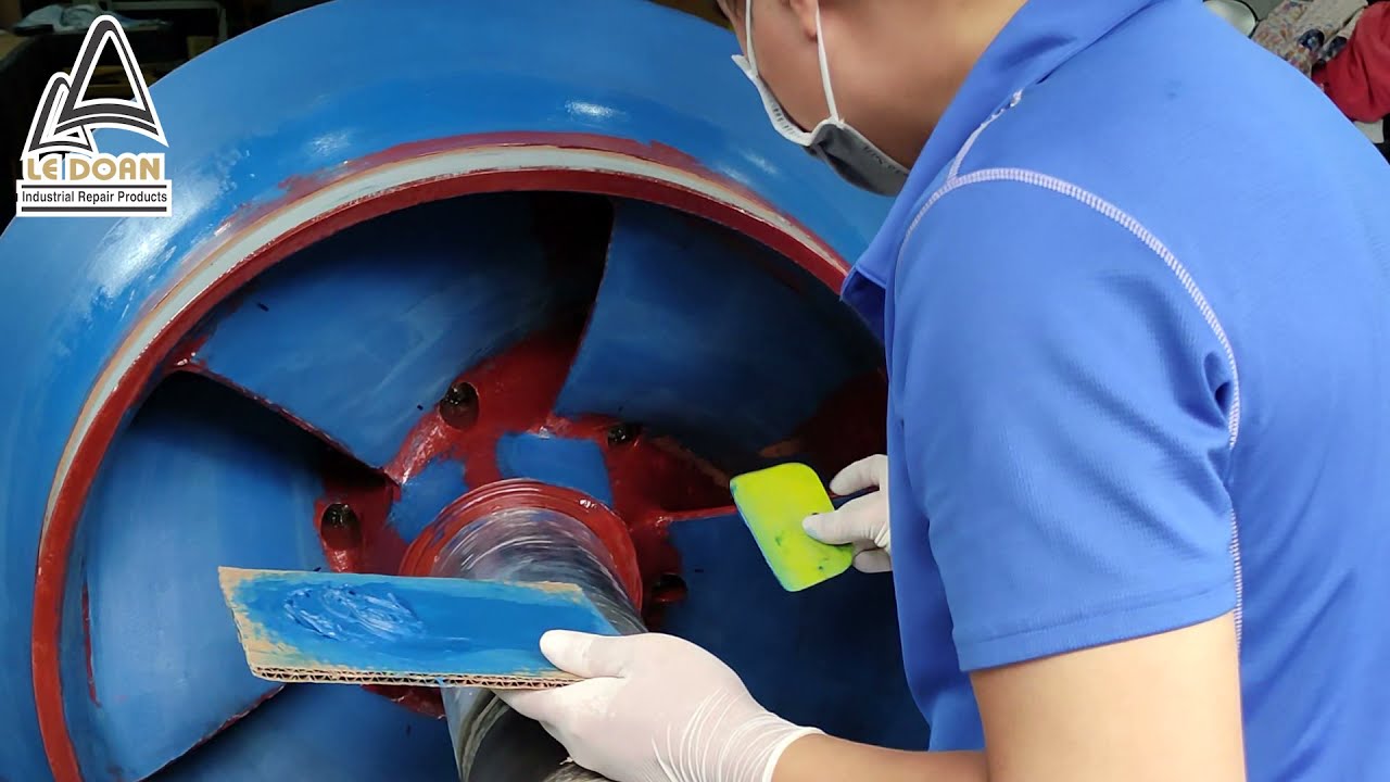 Phục hồi cánh bơm lớn, dễ hay khó?