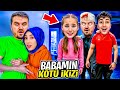 ELİF SİNEM BABASININ KÖTÜ İKİZİ GELDİ !! EYVAH !! 