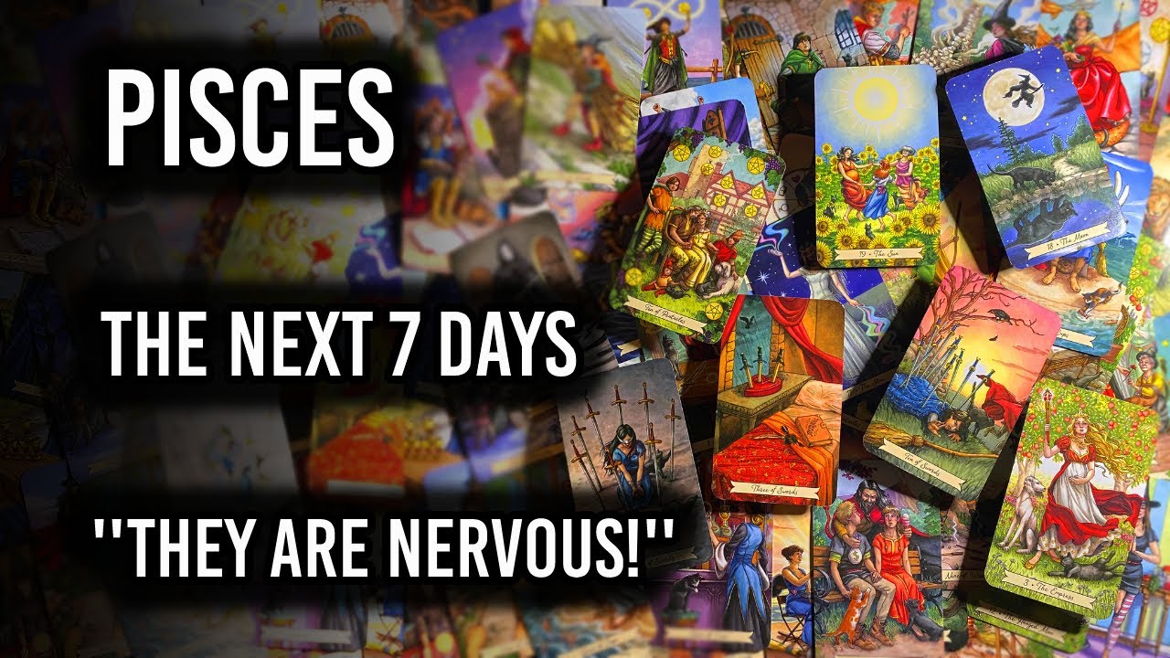 PISCES APRIL 2022 TAROT READING [THEY ARE NERVOUS!]