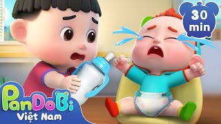 Một ngày chăm sóc em bé | Chăm em không khó | Play & Learn | Nhạc thiếu nhi vui nhộn | Super Pandobi screenshot 5