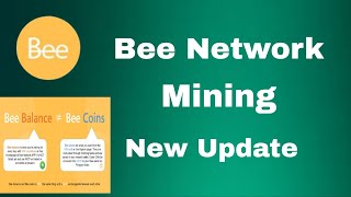 Bee Network Mining New Update Bee Token Balance Bee Reward Coin 