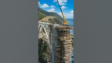 They Built This MASSIVE Coastal Bridge in Minutes… Then Cars Drove Across 😱 (Insane Timelapse)