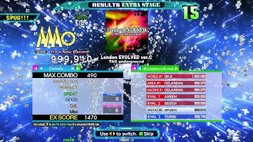 [DDR A20+] London EVOLVED ver.C (ESP-14) 999,910 (No Cam)