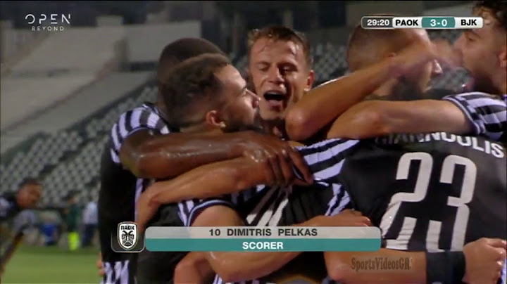 ΠΑΟΚ - Μπεσίκτας 3-1 | PAOK - Besiktas 3-1  Highlights | 2ος Προκριματικός Γύρος CL  (25/8/2020)