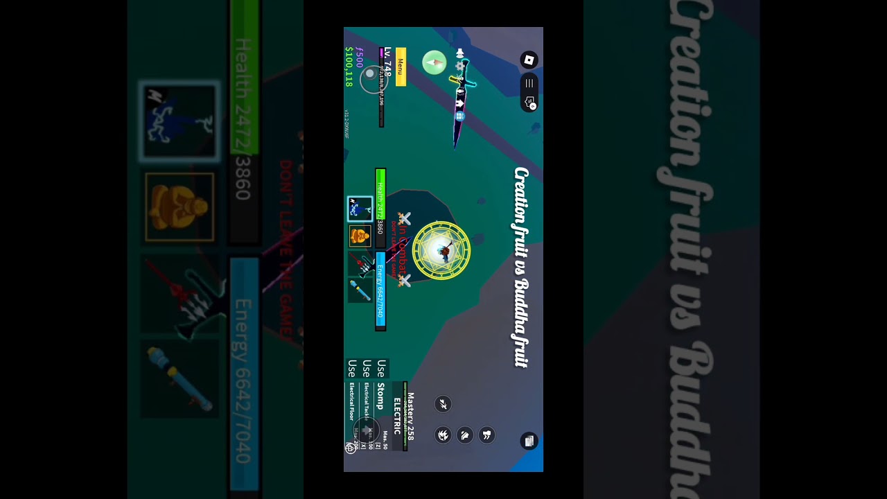 Blox fruit Creation fruit vs Buddha fruit 