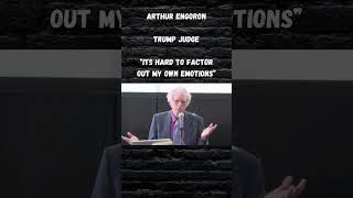 Arthur Engoron Trump Judge Emotion