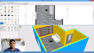 Sweet Home 3D Basic Tutorial in Hindi Complete A to Z screenshot 4