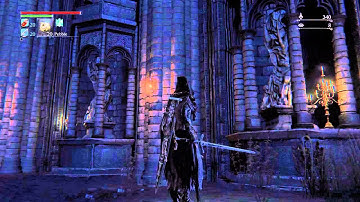 BloodBorne - How to access the 1st floor of the Lecture Building