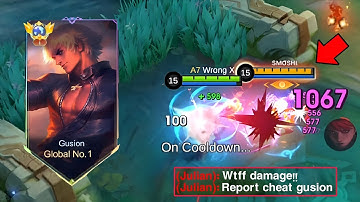 New Meta Gusion True Damage Build 2025 || Must Recommended Build || ( Mobile Legends )